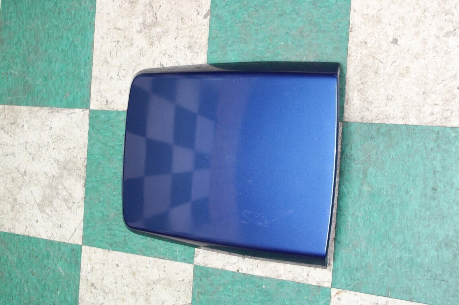 *DMG*0709 MUSTANG Shelby GT Vista Blue Hood Scoop Vent Body Trim Panel