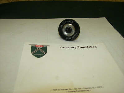 Jaguar E-Type Brake Warning Lamp Assembly w/ Escutcheon