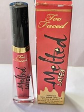 Too Faced Melted Latex Liquified High Shine Lipstick. Rated R 0.23 FL OZ/7ml