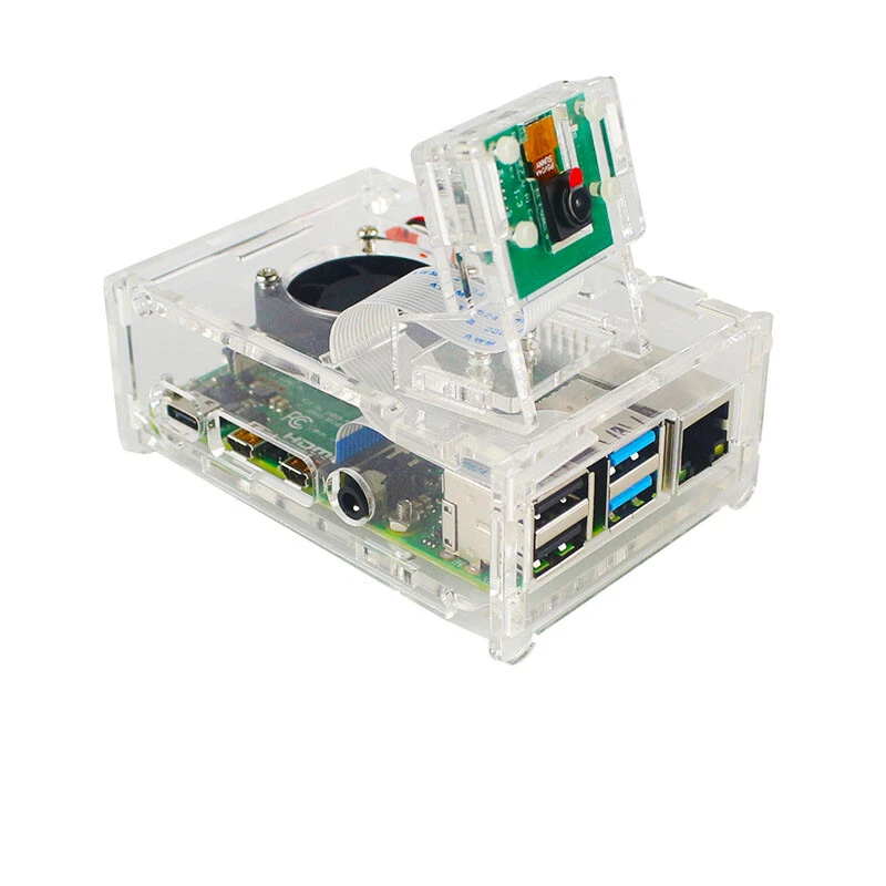 Raspberry Pi 4 2GB 4GB 8GB Kit Camera Module Case Fan Power Supply HDMI Heatsink - Image 3 of 4