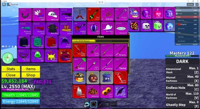 BLOX FRUITS     V4 (Awakening) Cyborg FULL Gear   Karate CDK   Venom Invento