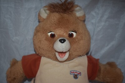 Original Teddy Ruxpin with the original tape missing battery cover