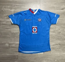 Cemento Cruz Azul Telcel Mexico Powerade Soccer Jersey Size XL