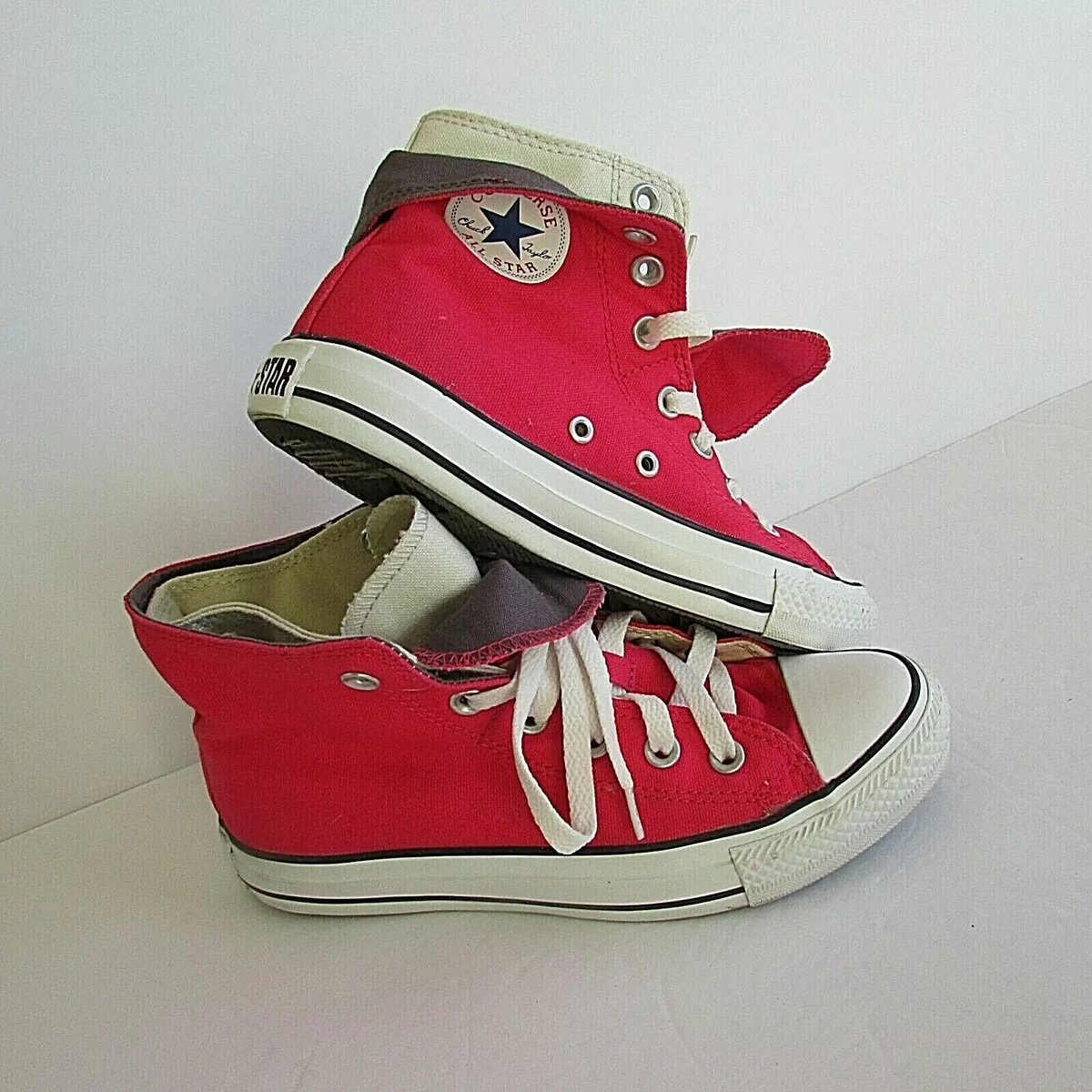 Converse shoes sales double tongue