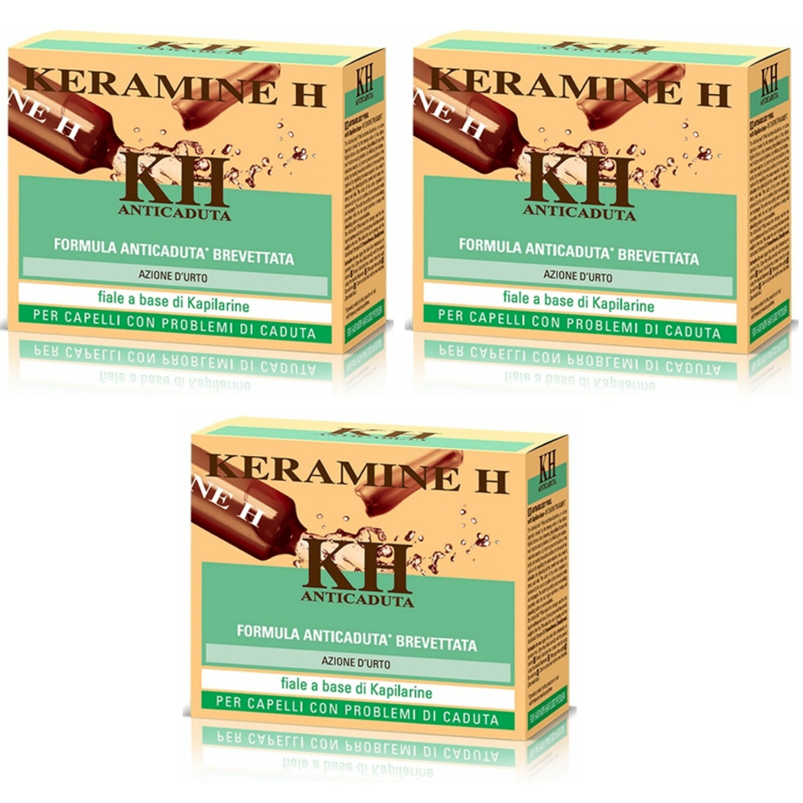 Trattamento Anticaduta Keramine H 36 Fiale 10ml | Rinforzante Professionale
