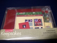 CREATING KEEPSAKES CHRISTMAS SCRAPBOOK KIT NEW - SEALED