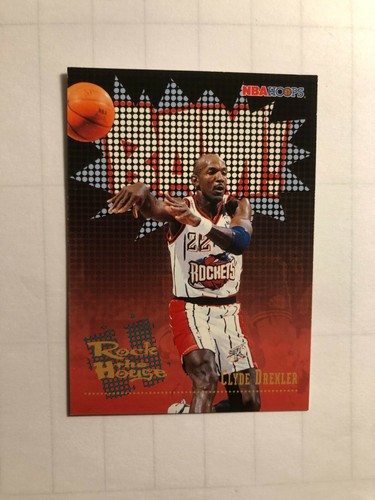 1996 Clyde Drexler SkyBox Basketball Karte # 379 Made in USA - Bild 1 von 4