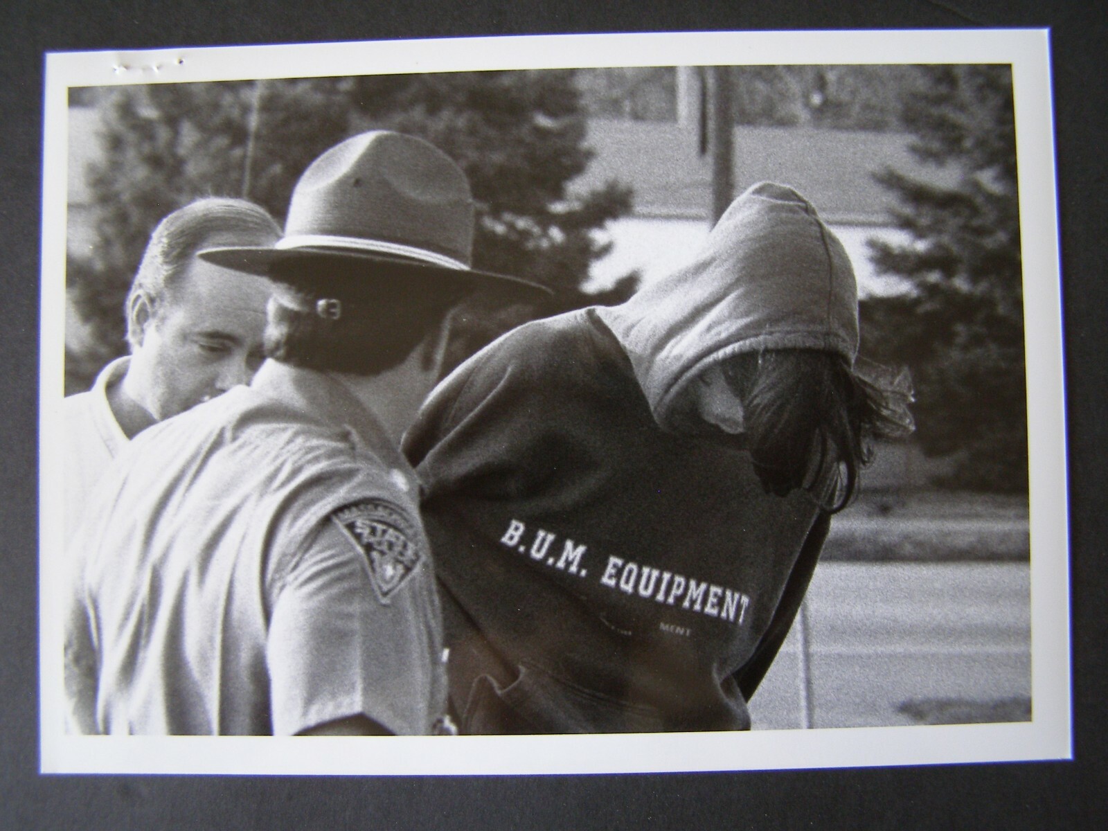 Glossy Press Photo 1993 MA Murder Suspect in Millis Mark Van Winkle eBay