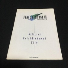 FINAL FANTASY VII 7 Establishment File Guide PS1 Art Fan Book 1997 USED From JP