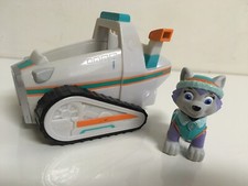 Paw Patrol EVEREST Figure and Vehicle HTF Playset Complete Toy Snow Plot