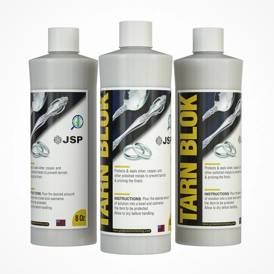 Tarn-Blok Anti Tarnish Seal Protect Metals Jewelry Plating Solution Scotch Guard - Image 2 of 4