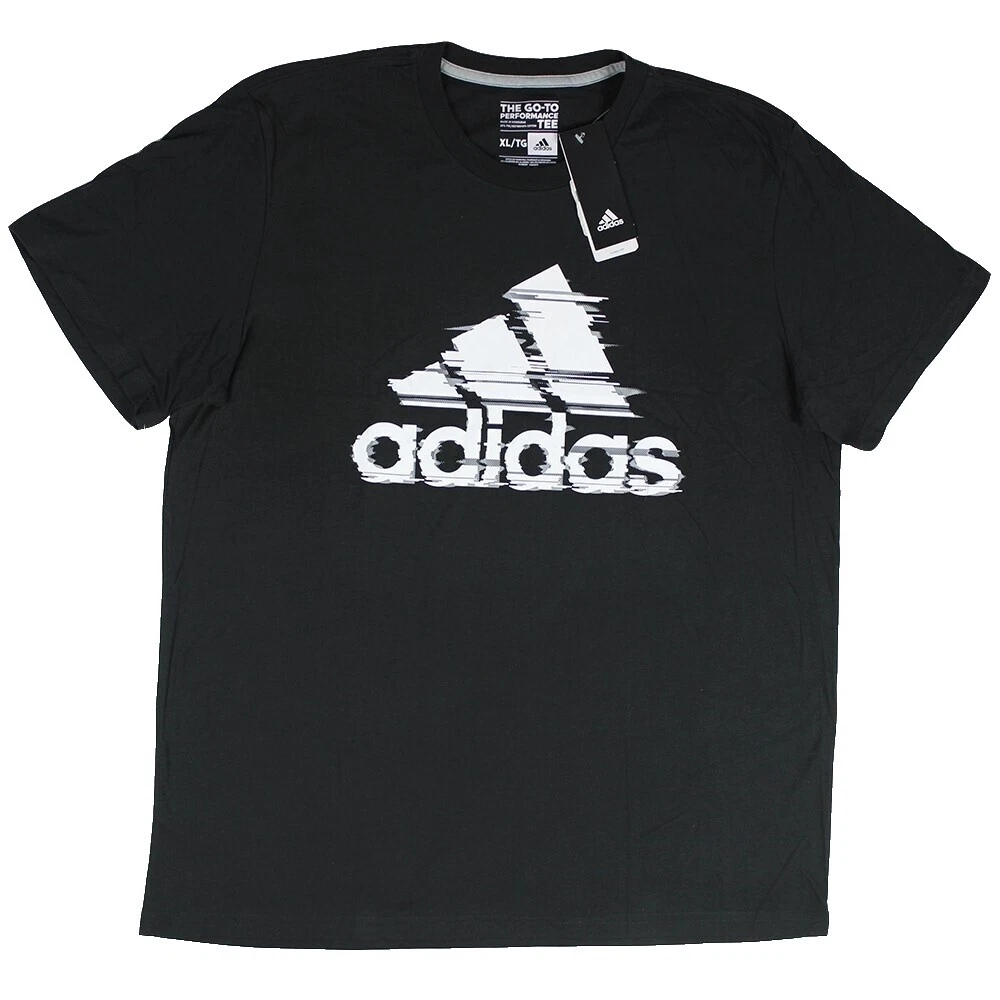 Prendas para hombre negras de algodón Adidas Activewear