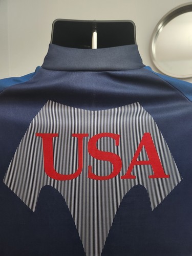 Vintage Descente USA 1/4 Zip Cycling Jersey Mens Medium - Picture 6 of 17