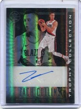 2019-20 Panini Illusions - ZACH COLLINS - Trophy Collection Autograph - BLAZERS