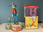 Louis Marx-Donald Duet with Goofy, Litho Tinplate, Boxed superb Condition-1940’s