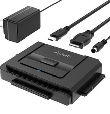 Alxum USB 3.0 to IDE SATA Converter, for Universal 2.5 & 3.5 inches SATA HDD ...
