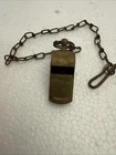 WW1 WW2 Official Military Brass Whistle US Army