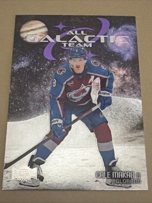 Cale Makar 2025-26 Skybox Metal Universe - #GT-4 All Galactic Team Purple /349
