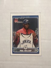 Paul Millsap Rookie RC Card 2006-07 Topps #253 Utah Jazz. rookie card picture