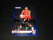 NIA COFFEY SIGNED AUTO 2024 WNBA PANINI PRIZM BLUE WNBA CARD # 71 SP