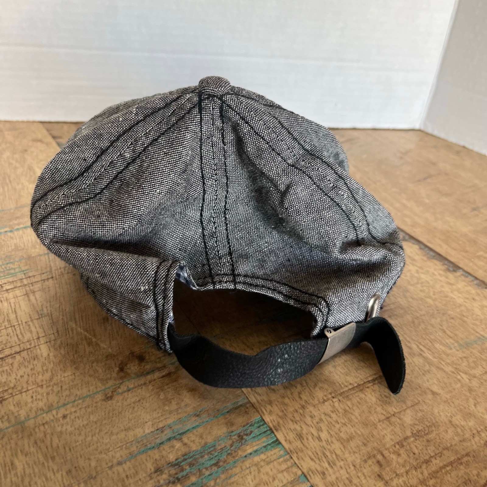 Solid Heather Gray Hat Adjustable Adult Size OSFA… - image 4