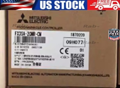 New MITSUBISHI FX3SA-20MR-CM PLC I/O Module