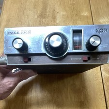 Pace 2300 CB Radio 23-Channel PA Mobile Transceiver w/ Hand Microphone Brown