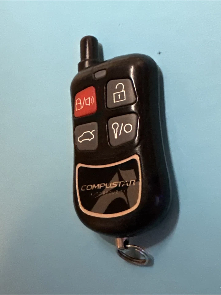 Compustar Key Fob O44JR1600 Remote Keyless 1WAMR-1600 Transmitter Alarm Trx - Image 2 of 4