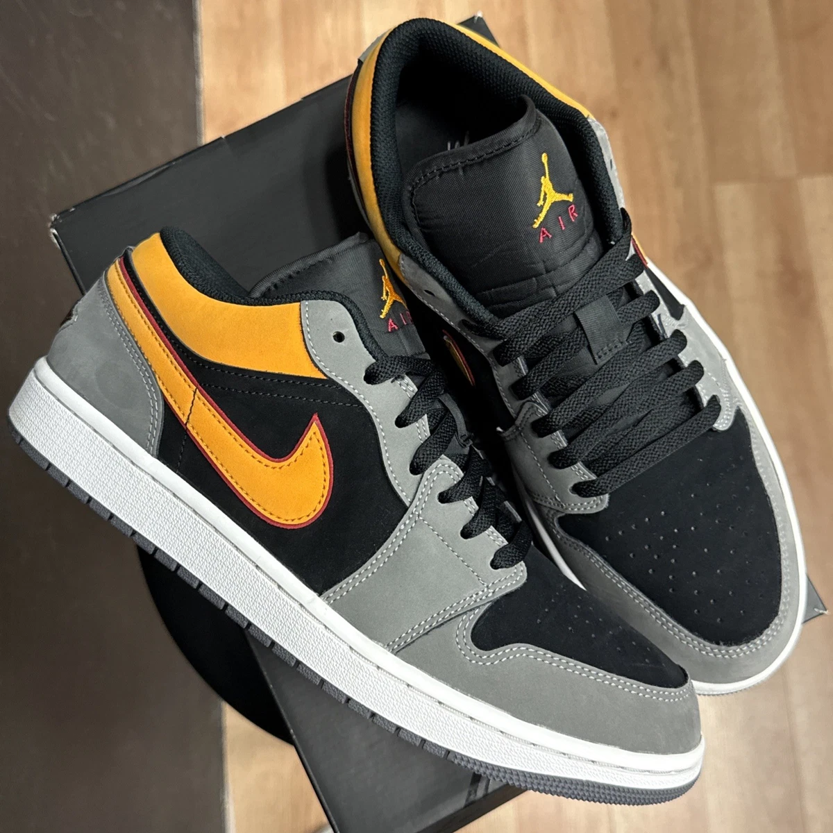 Las mejores ofertas en Jordan 1 SE Low Vivid Orange | eBay