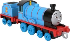 Thomas  Friends Diecast Edward Train Push-Along Engine with Tender  Free Ship