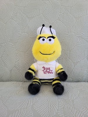 BEE WELL Bumble Bee Plush 9'' Yellow Black w/ Wings Stuffed Animal 2024 Teleflora