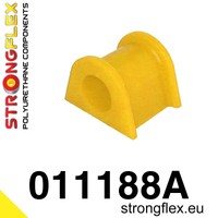 Strongflex PU Vordere Stabibuchse Sport Alfa Romeo 147 Type 937 U. 23Mm Schwarz