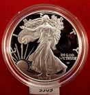 2023-W American Eagle Silver Proof Dollar $1 W/OGP & COA.  S369