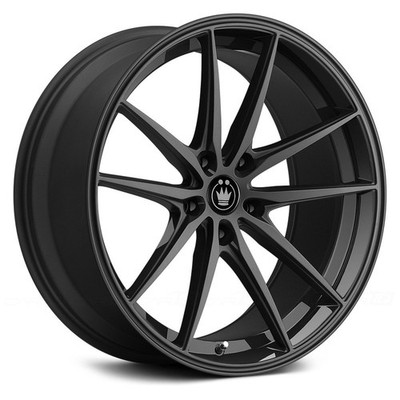 Konig OVERSTEER Wheels 19x8.5 (45, 5x114.3, 73.1) Black Rims Set of 4
