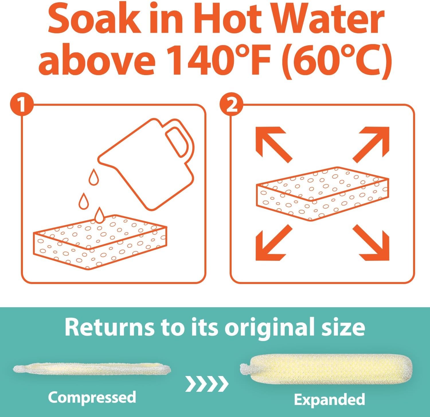 All-Purpose Sponges, Non Scratch, for Washing and Cleaning 12 Pack, Yellow 