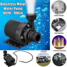 Solar Fountain Pump Kit 20W Panel Powered Water Submersible Low Noise 12V