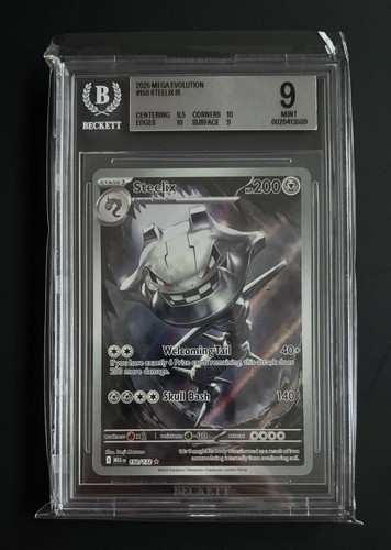 Steelix graded BGS 9 for sale on eBay