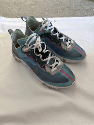 Nike React Element 87 Royal Tint 2019 Performance Running Size 9.5 Used No Box