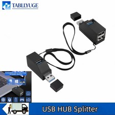 Mini USB 3.0 Hub with 3 Ports High Speed USB 2.0 3.0 Expansion for Laptop