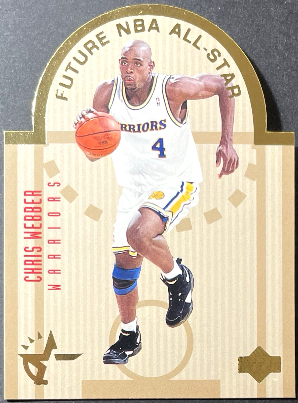 Chris Webber 1993-94 Upper Deck SE RC Future Die-Cut All Stars West Rookie HOF
