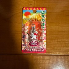 Hello Kitty Red Fuji Strap Sanrio Metal New Like MIB Travel