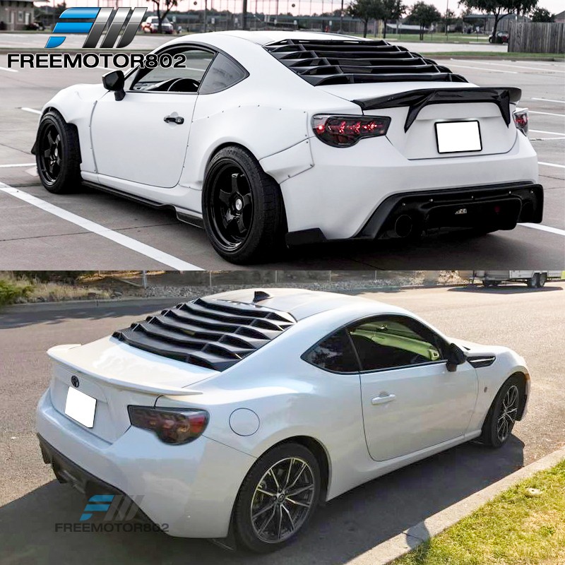 Fits 13-20 Scion FRS Subaru BRZ Toyota 86 Rear Window Louver Sun