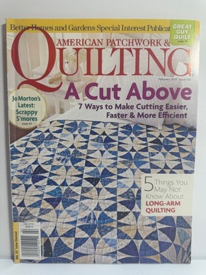 American Patchwork & Quilting February 2013 Issue 120 Better Homes & Gardens