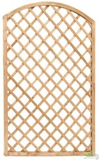 GRIGLIATO PANNELLO GRIGLIA LEGNO DI PINO IMPREGNATO ARCO 90X180H cm RAMPICANTE