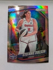 2025 Panini Prizm WNBA - Stefanie Dolson #112 Silver Prizm Washington Mystics