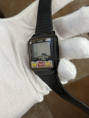 Rare Vintage Casio Aero Batics GA-7 Digital Game Watch Module 688