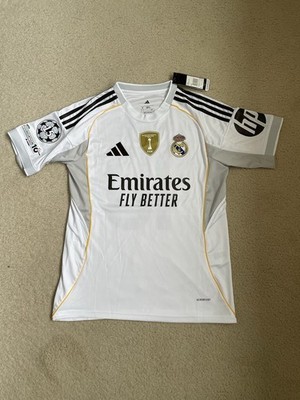 Mbappe Adidas 2026 Real Madrid 9 Soccer Jersey Home White Shirt