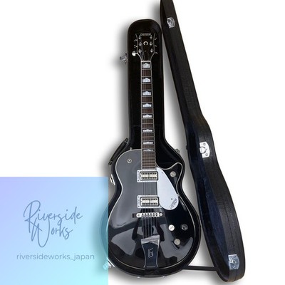 GRETSCH E-Gitarre DUO JET 6128 schwarz mit Koffer