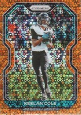 2020 Panini Prizm Football Trading Cards Orange Disco Parallel: Pick From List