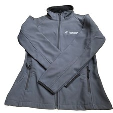 Herren Horizon Irish Open Full Zip Mid Layer Jacke Softshell Grau Gr. S